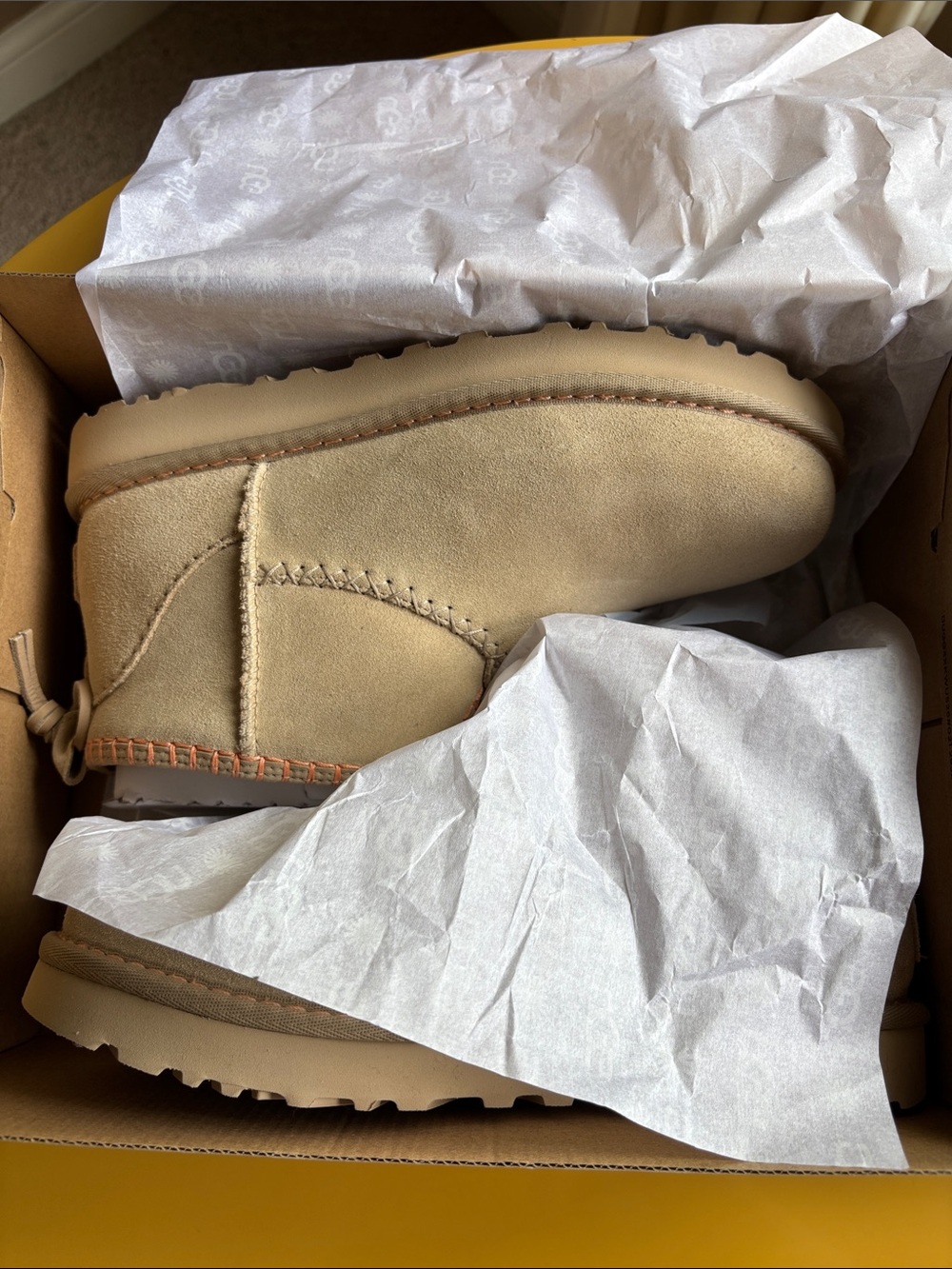 UGG Classic Ultra Mini Elaria - tan Mustard Seed 38/7
